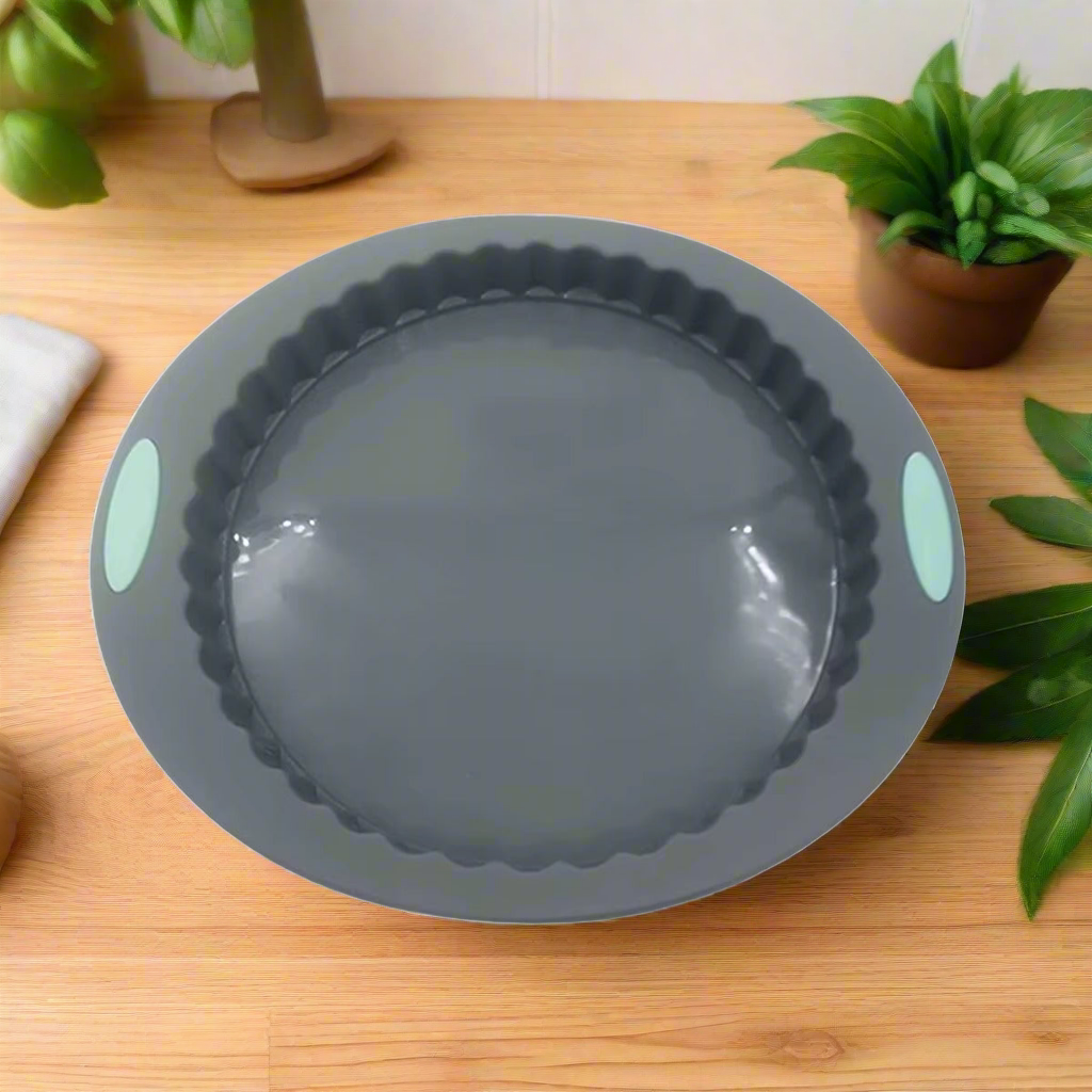 Silicone round lace cake mold
