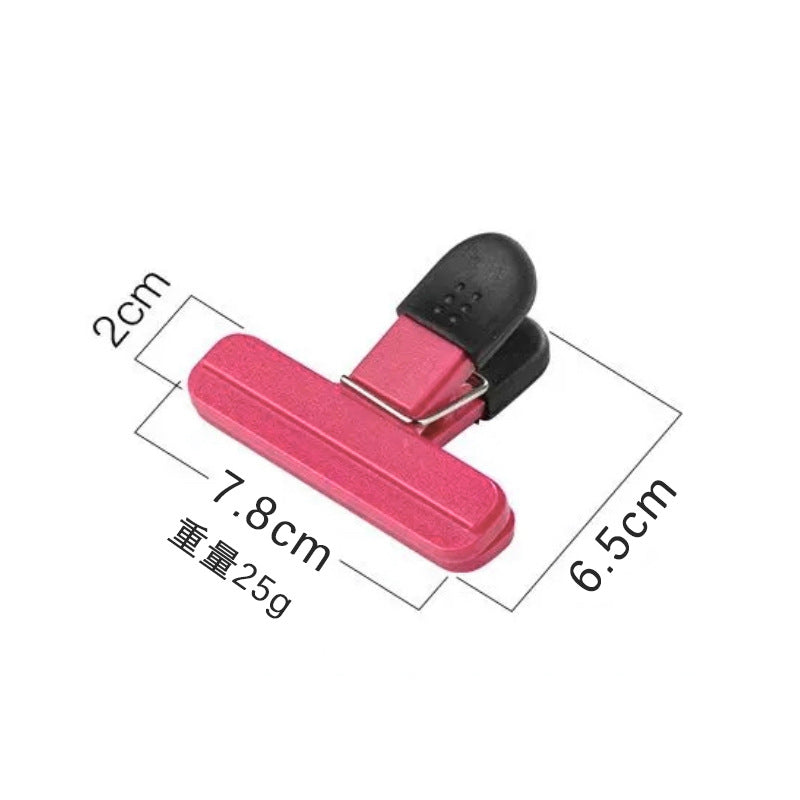 Plastic sealing bag clips
