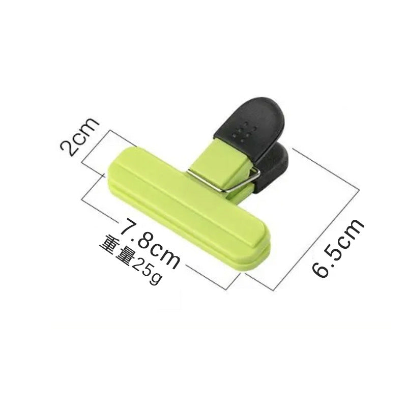 Plastic sealing bag clips