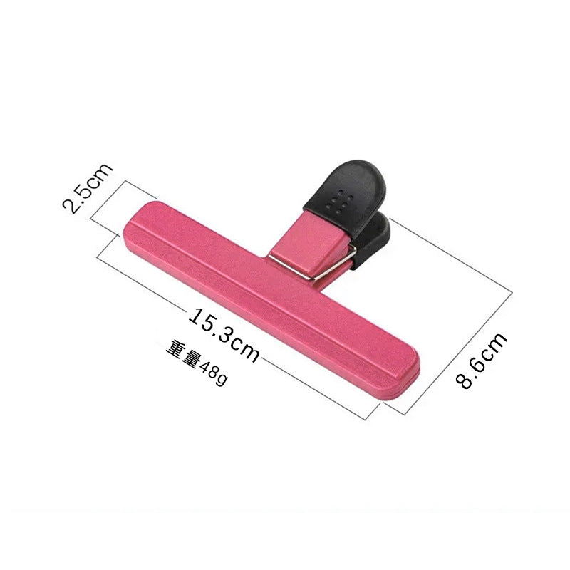 Plastic sealing bag clips