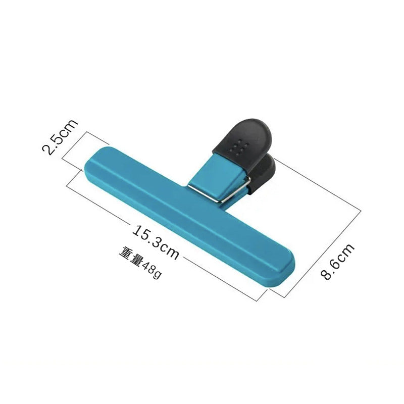 Plastic sealing bag clips