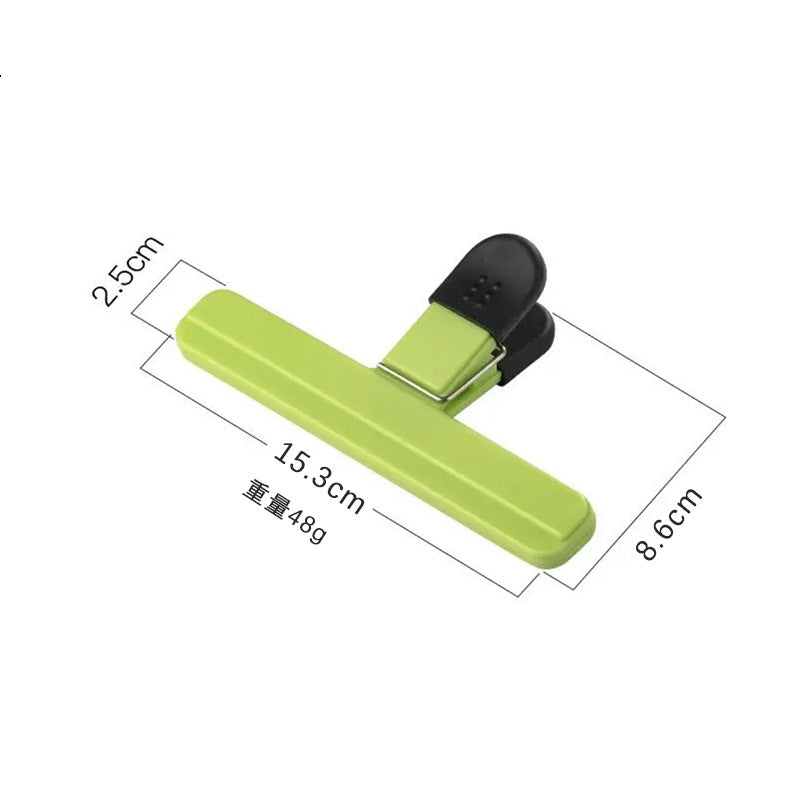 Plastic sealing bag clips