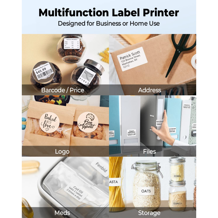 Inkless and bluetooth portable label maker phomemo M110