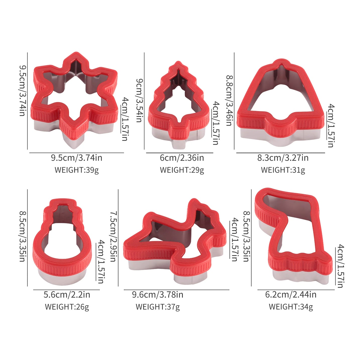 Cookie Cutter 6 pcs