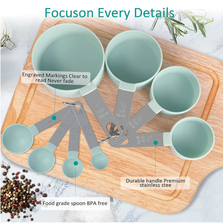 Measuring cups and spoons 8pcs