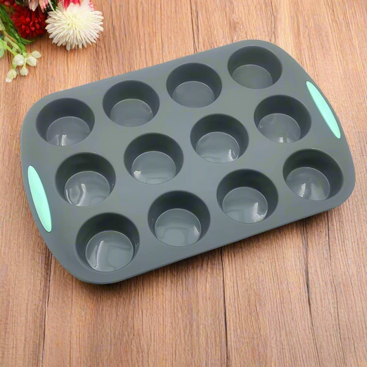 Silicone large muffin mold