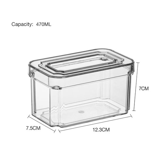 Plastic kitchen organizers with lid  470ml