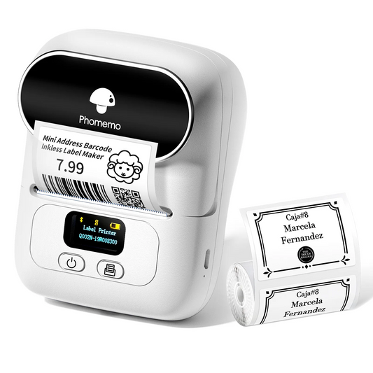 Inkless and bluetooth portable label maker phomemo M110