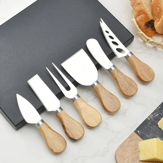 6-Piece Cheese Knife Set