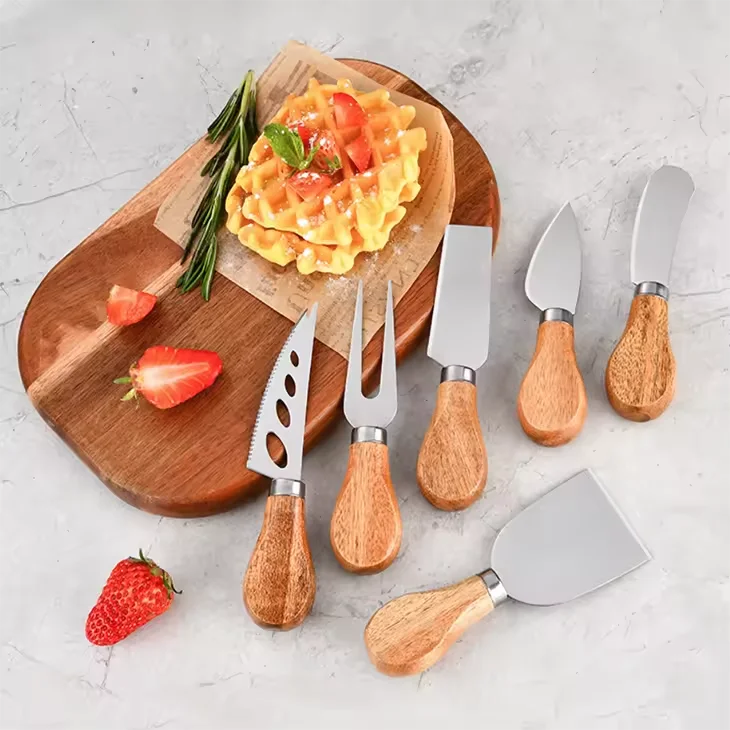 6-Piece Cheese Knife Set