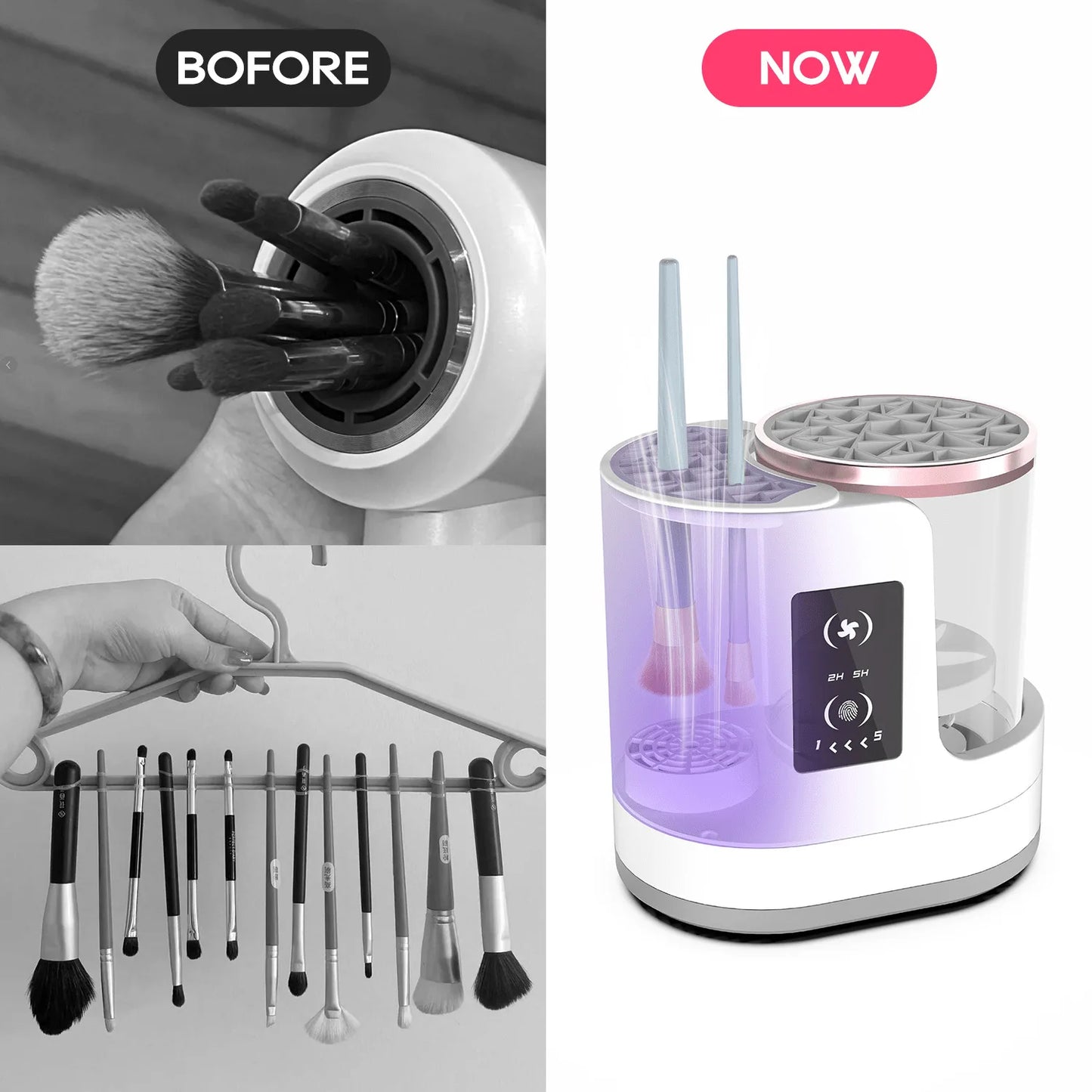 Electric Makeup Brush Cleaner