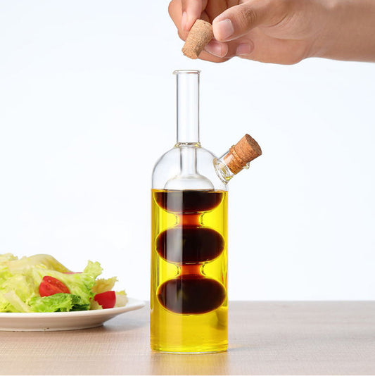 2 in 1 Glass oil and vinegar separation pot 200ml