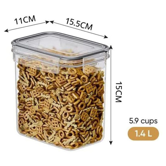 Plastic kitchen storage  1.4L BPA free