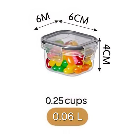 Plastic kitchen storage  0.06L BPA free
